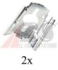CARRAB BP 2295 Accessory Kit, disc brake pads